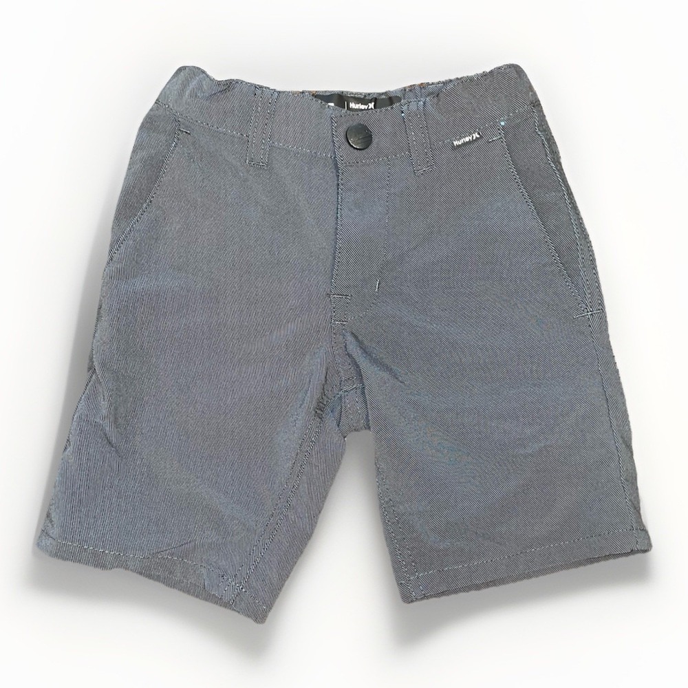 Hurley Youth Grey/Blue Hybrid Shorts Size 5 (4-5yrs)